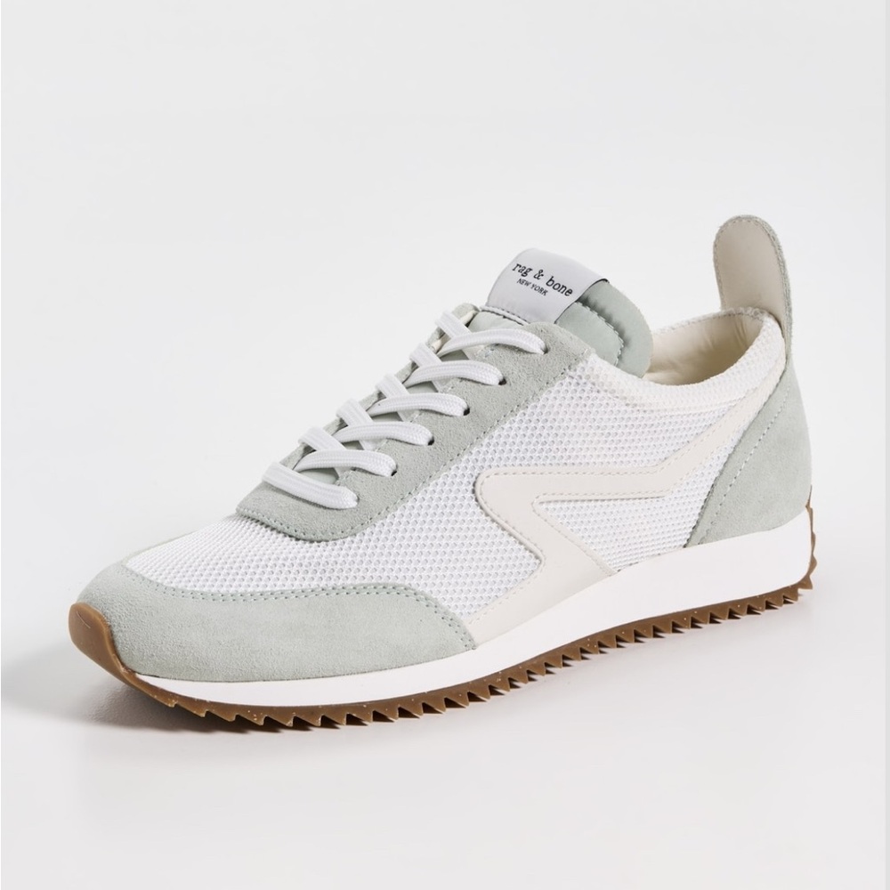 Rag&bone Mesh Retro Gray Runner Sneakers 38.5
